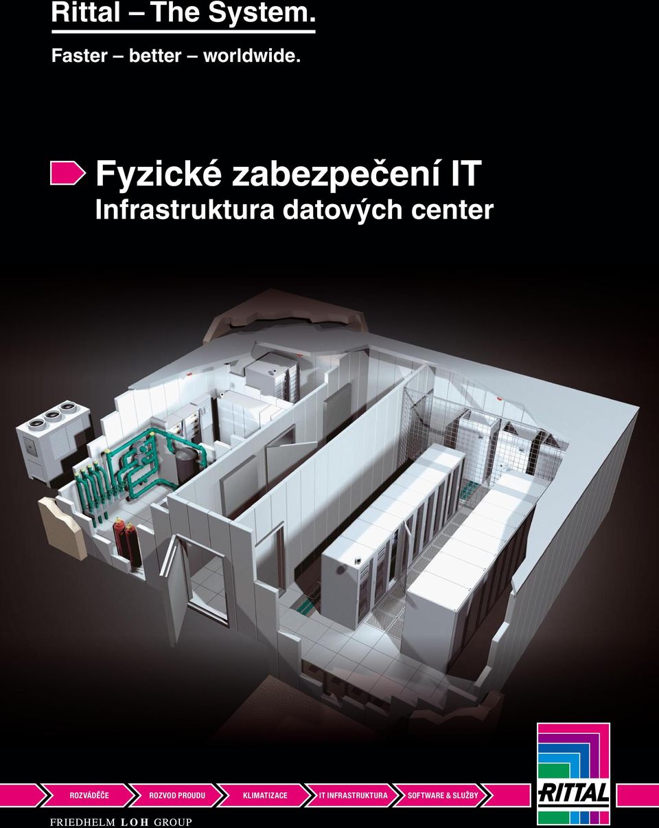 datových center ROZVÁDECE ROZVOD PROUDU