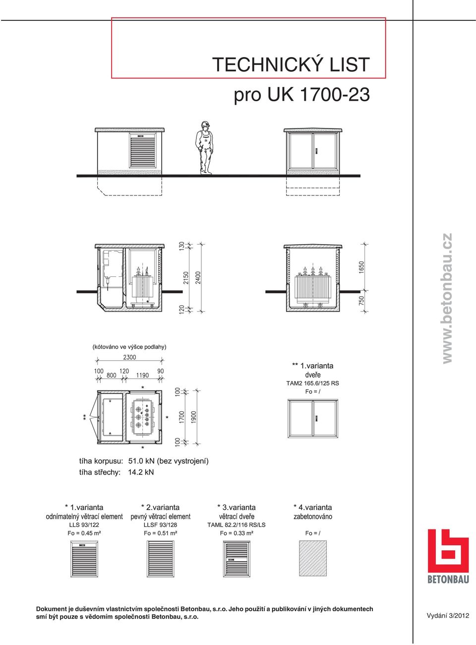 ečnosti Betonbau, s.r.o. Jeho použití a