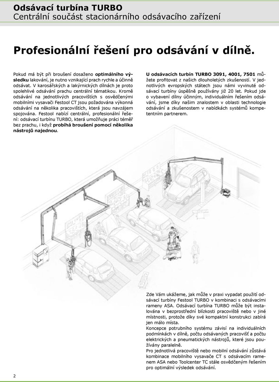 V karosářských a lakýrnických dílnách je proto spolehlivé odsávání prachu centrální tématikou.