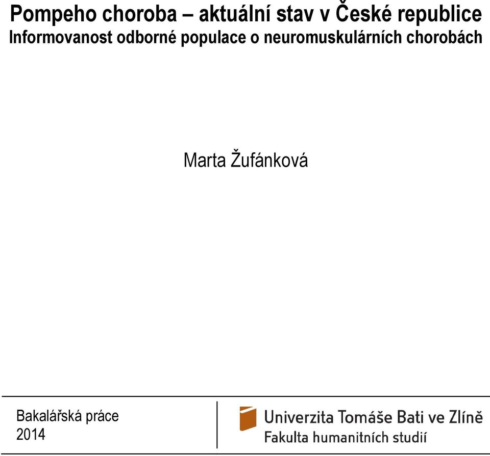 odborné populace o neuromuskulárních