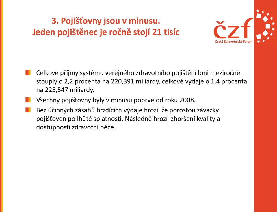 stouply o 2,2 procenta na 220,391 miliardy, celkové výdaje o 1,4 procenta na 225,547 miliardy.