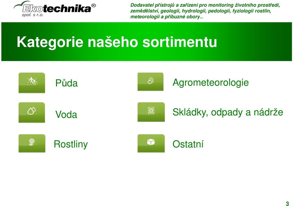 Agrometeorologie Voda