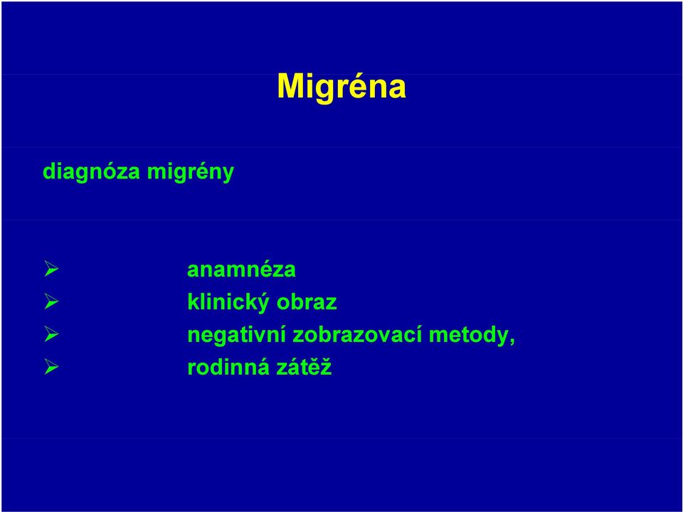 klinický obraz