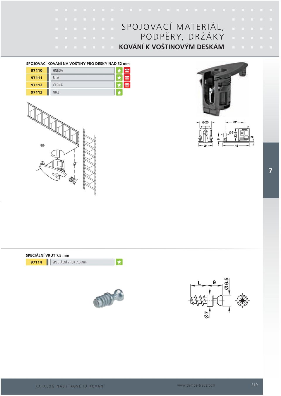 TablarträgerLeichtbauplatten-BeschlägeVerbinder Rafix 20 HCNeue Produkte und