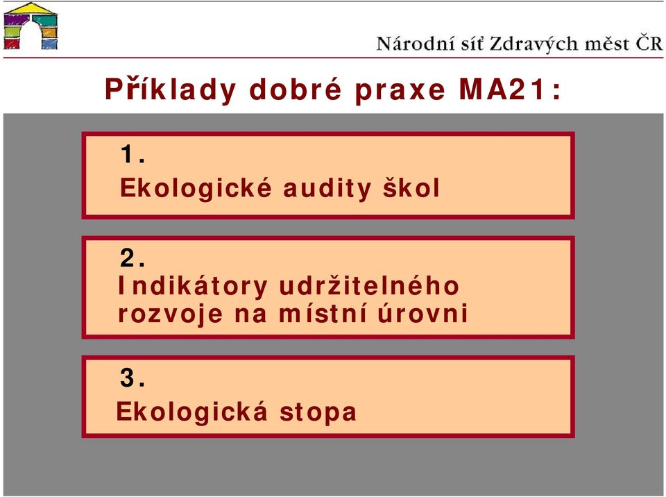 Indikátory udržitelného