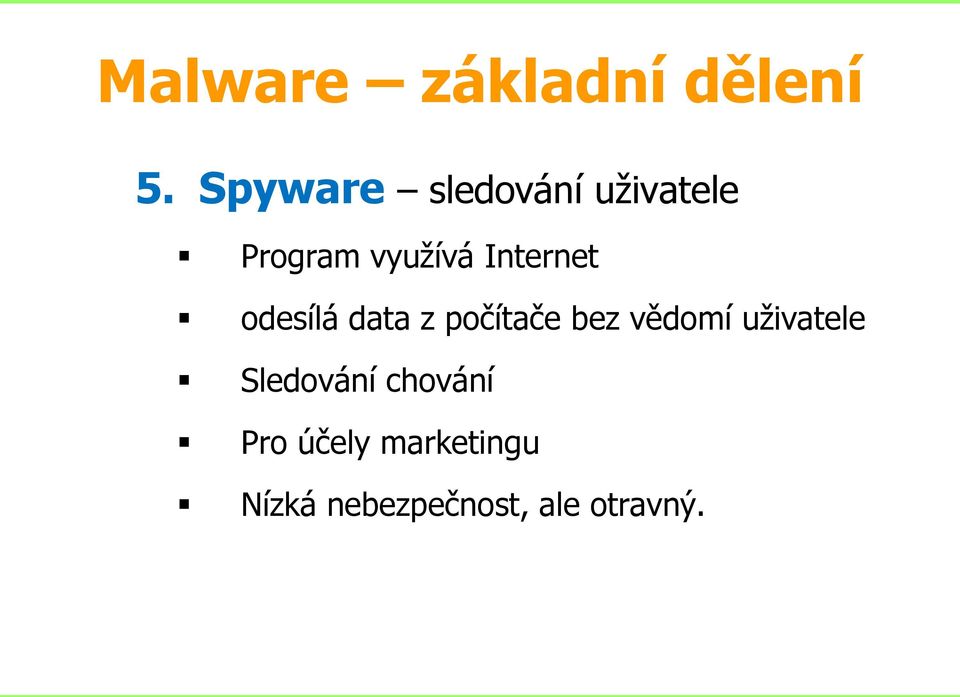 Internet odesílá data z počítače bez vědomí