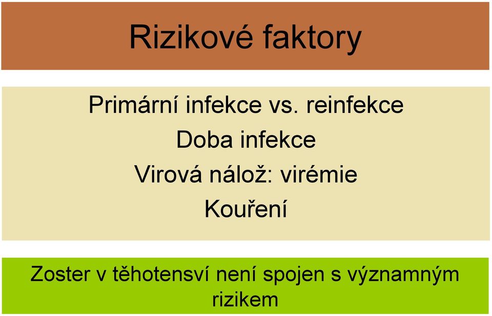 nálož: virémie Kouření Zoster v