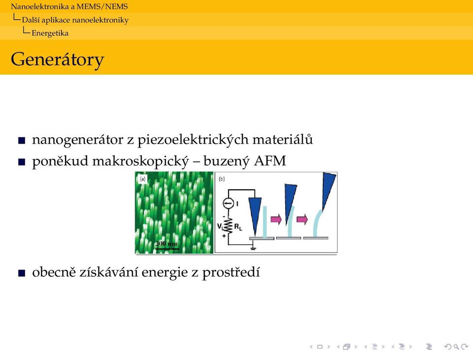 piezoelektrických materiálů poněkud