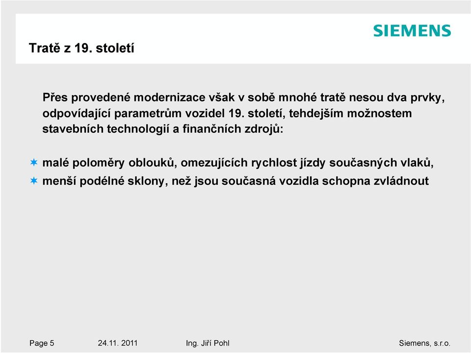 parametrům vozidel 19.