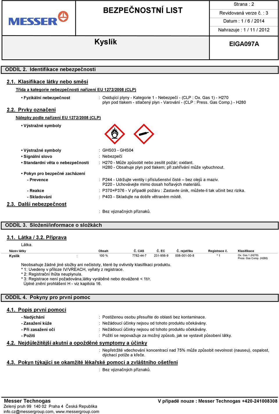 Identifikace nebezpečnosti 2.