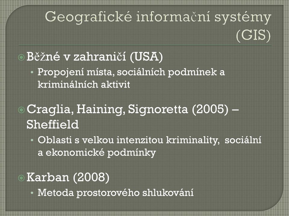 Sheffield Oblasti s velkou intenzitou kriminality, sociální a