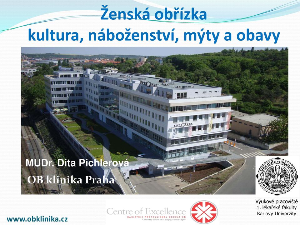 Dita Pichlerová OB klinika Praha www.