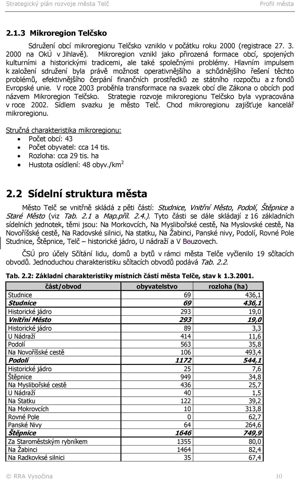 Hlavním impulsem k založení sdružení byla právě možnost operativnějšího a schůdnějšího řešení těchto problémů, efektivnějšího čerpání finančních prostředků ze státního rozpočtu a z fondů Evropské