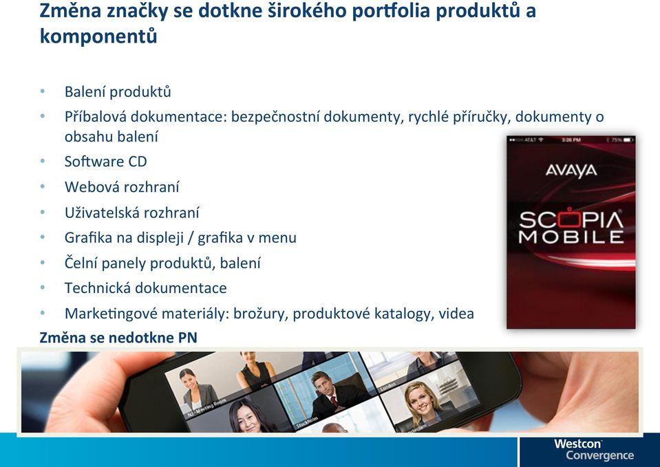 Webová rozhraní Uživatelská rozhraní Grafika na displeji / grafika v menu Čelní panely produktů,