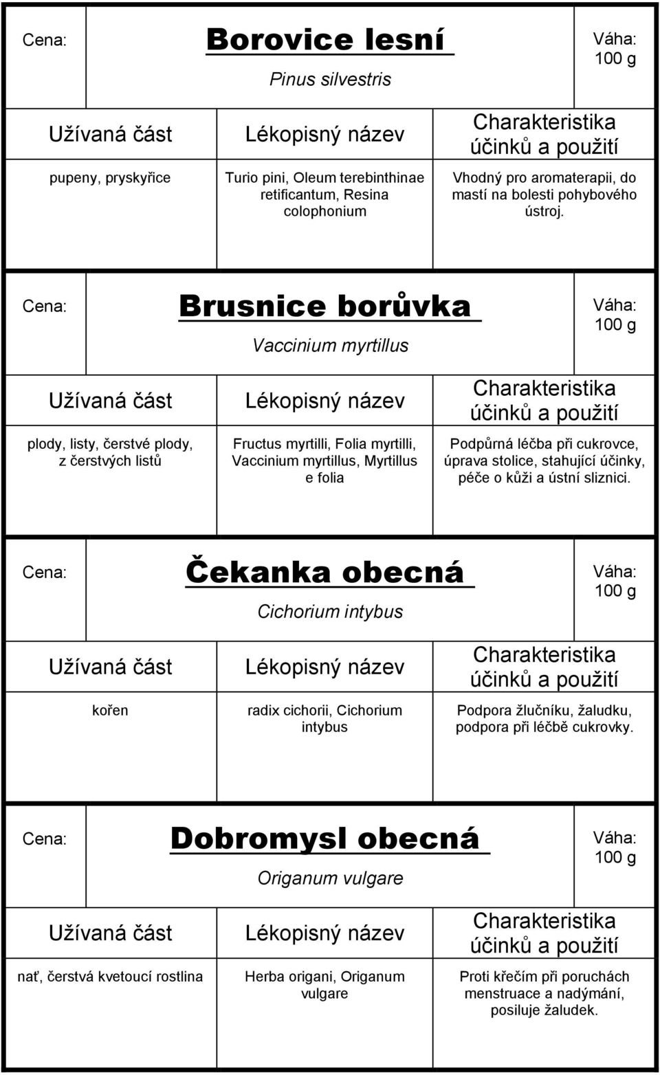 cukrovce, úprava stolice, stahující účinky, péče o kůži a ústní sliznici.