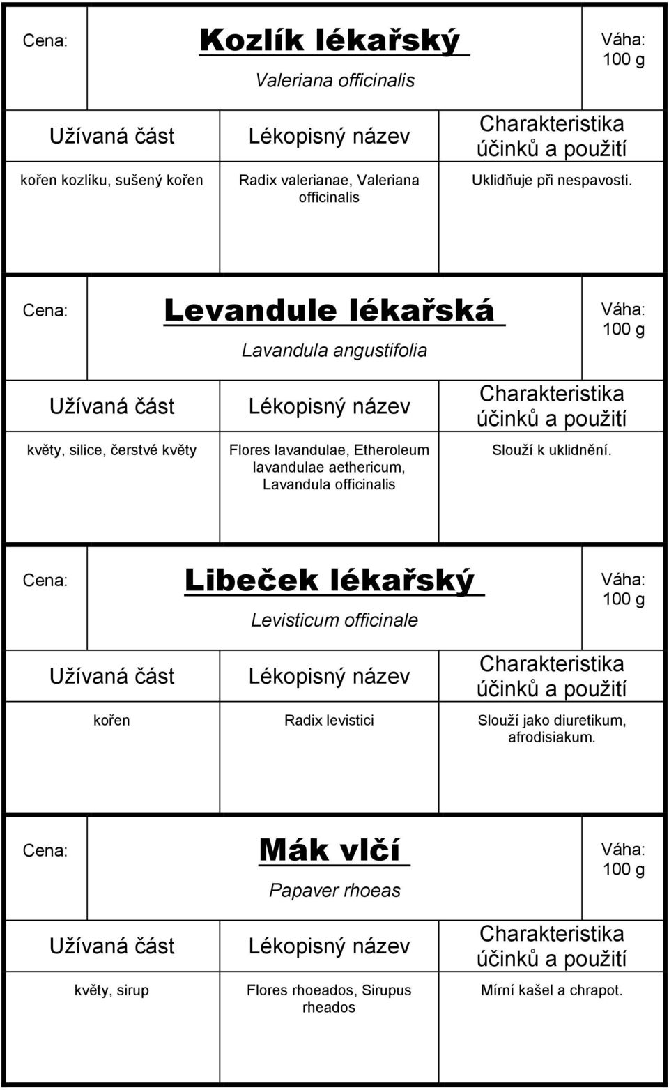 Levandule lékařská Lavandula angustifolia květy, silice, čerstvé květy Flores lavandulae, Etheroleum lavandulae