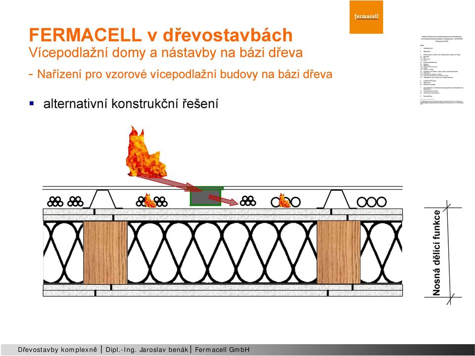 vzorové vícepodlažní budovy na bázi dřeva