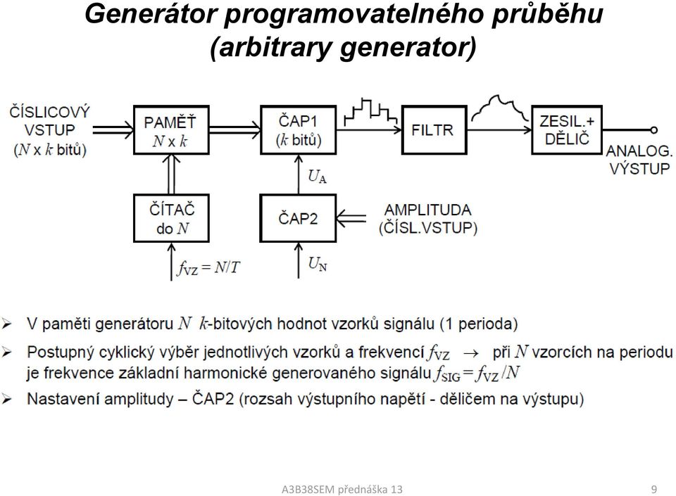 průběhu (arbitrary