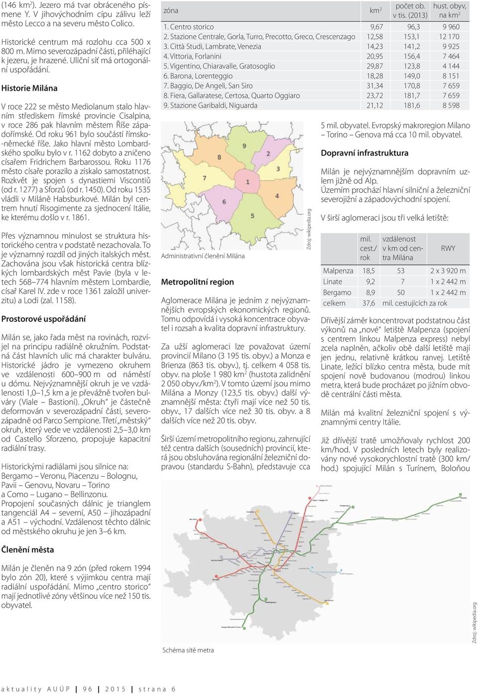 Historie Milána V roce 222 se město Mediolanum stalo hlavním střediskem římské provincie Cisalpina, v roce 286 pak hlavním městem Říše západořímské. Od roku 961 bylo součástí římsko- -německé říše.