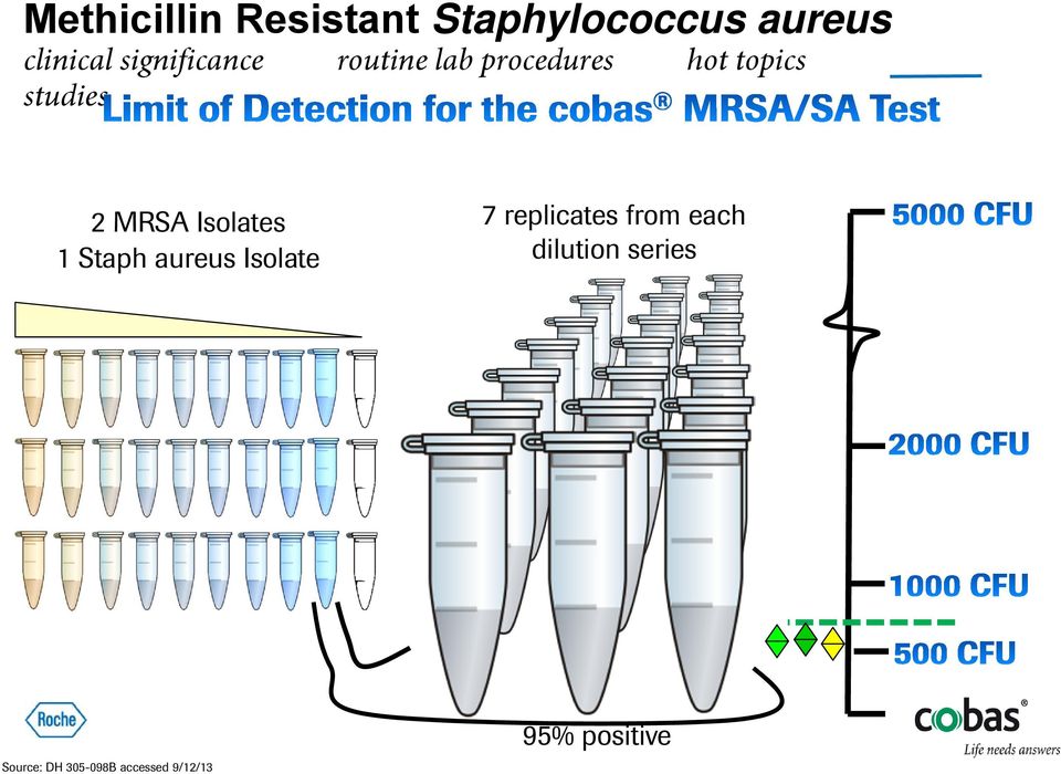 MRSA Isolates 1 Staph aureus Isolate 7 replicates from