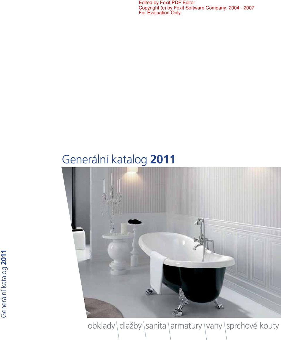 Only. Generální katalog 2011 Generální katalog