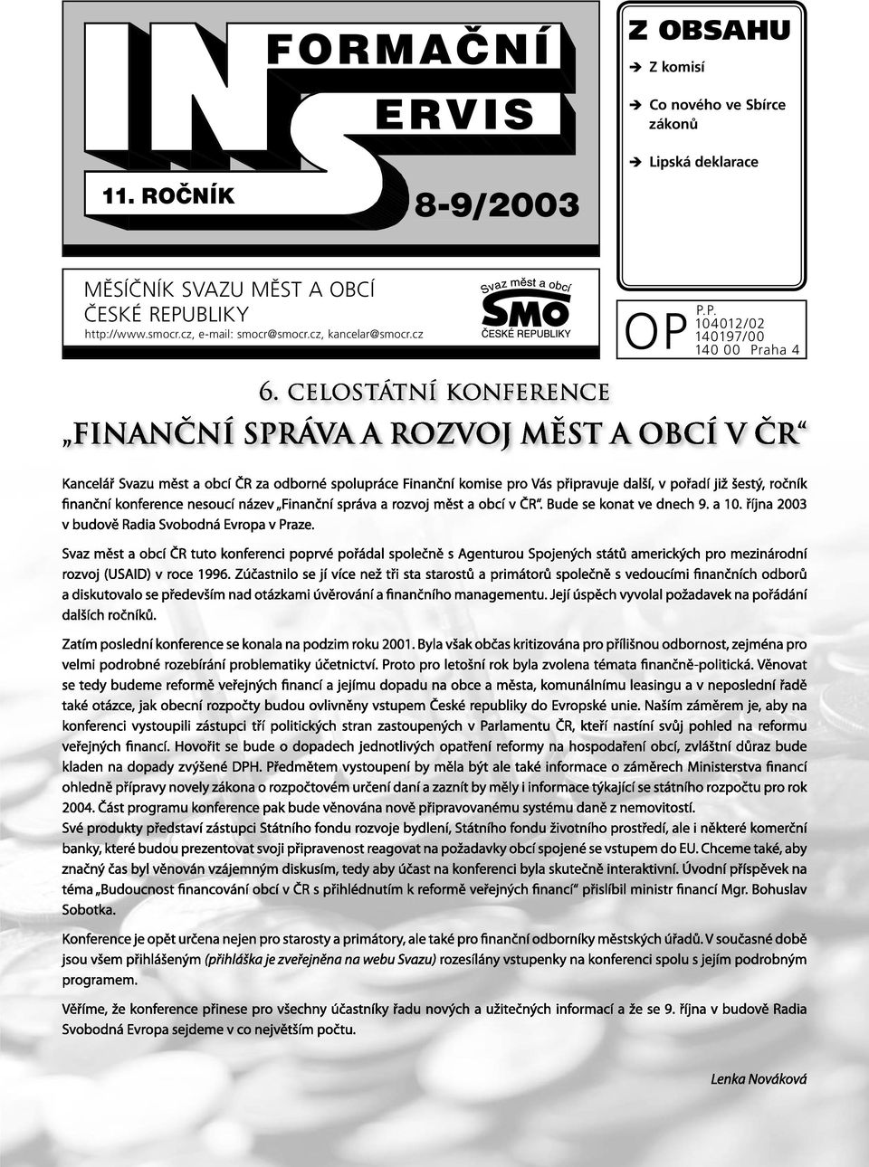 OBCÍ ČESKÉ REPUBLIKY http://www.smocr.