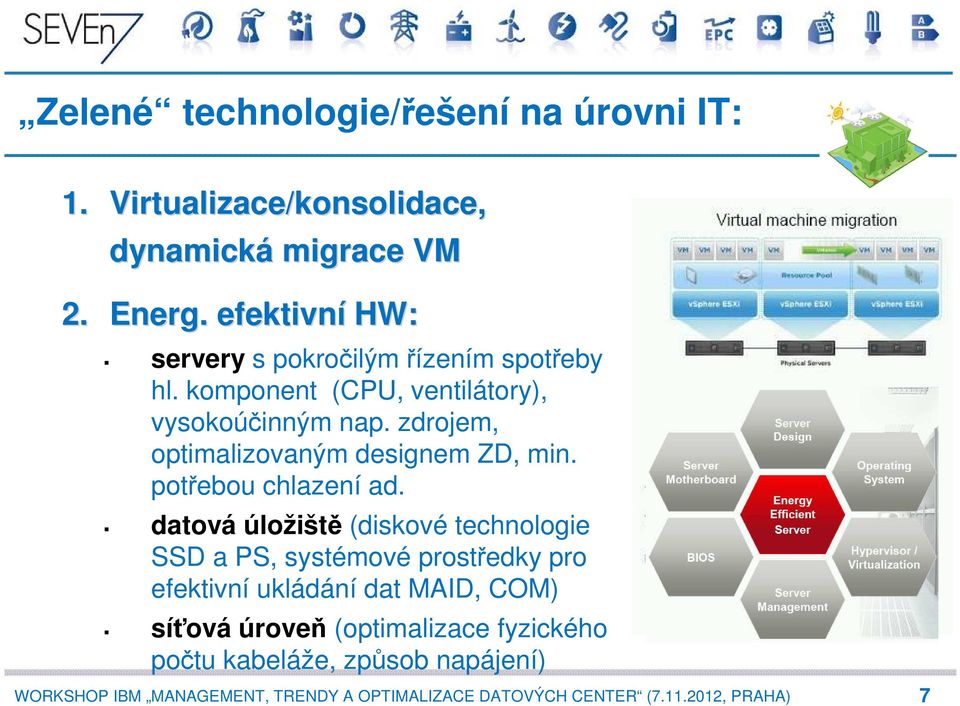 zdrojem, optimalizovaným designem ZD, min. potřebou chlazení ad.