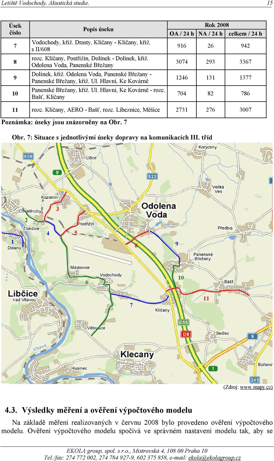 Bašť, Klíčany Rok 2008 OA / 24 h NA / 24 h celkem / 24 h 916 26 942 3074 293 3367 1246 131 1377 704 82 786 11 rozc. Klíčany, AERO - Bašť, rozc.