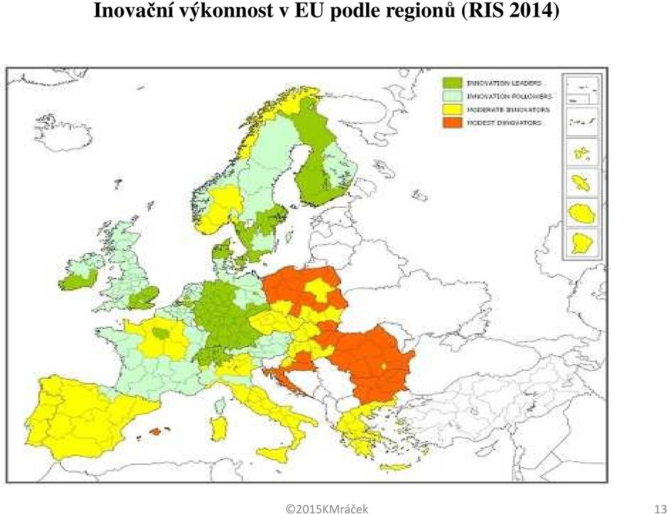 podle regionů