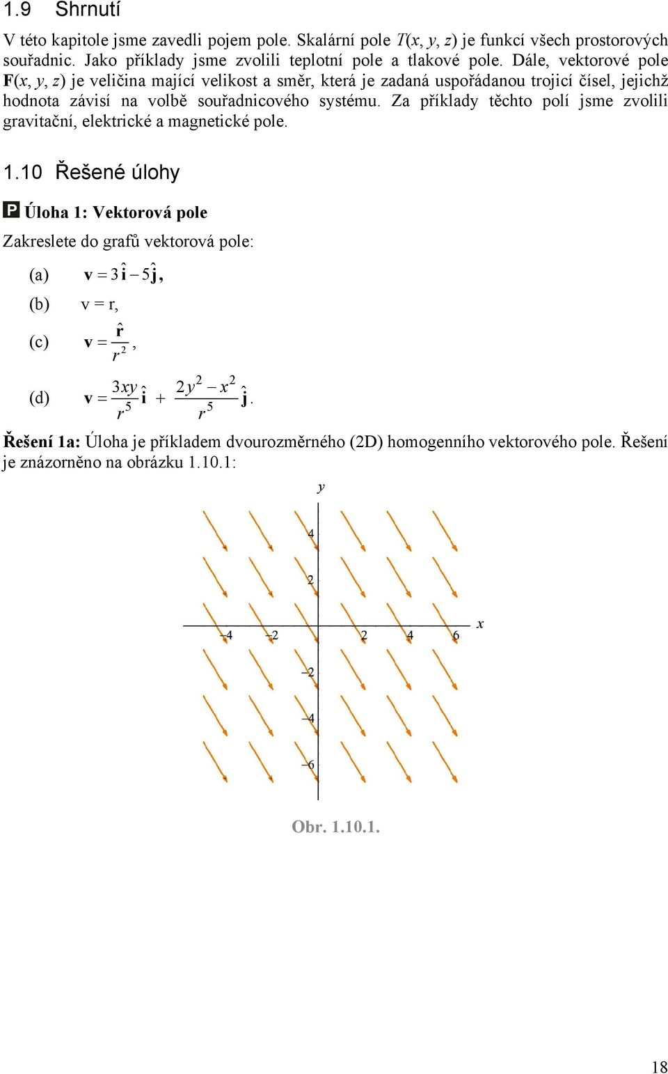 Za příklady těchto polí jsme zvolili gravitační, elektrické a magnetické pole. 1.