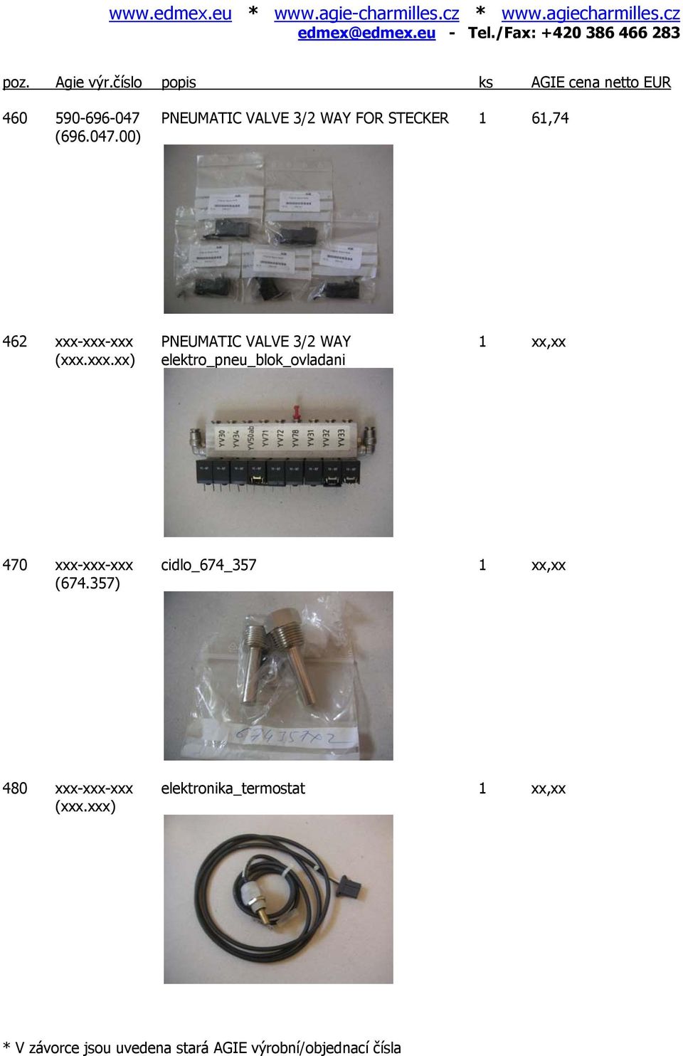 xxx-xxx PNEUMATIC VALVE 3/2 WAY 1 xx,xx (xxx.xxx.xx)