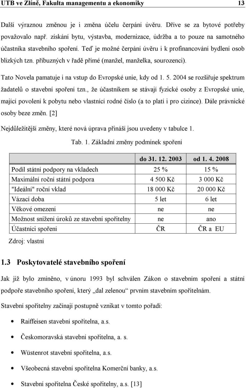 příbuzných v řadě přímé (manžel, manželka, sourozenci). Tato Novela pamatuje i na vstup do Evropské unie, kdy od 1. 5. 2004 se rozšiřuje spektrum žadatelů o stavební spoření tzn.