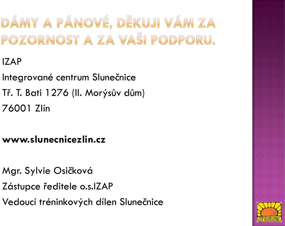 slunecnicezlin.cz Mgr.