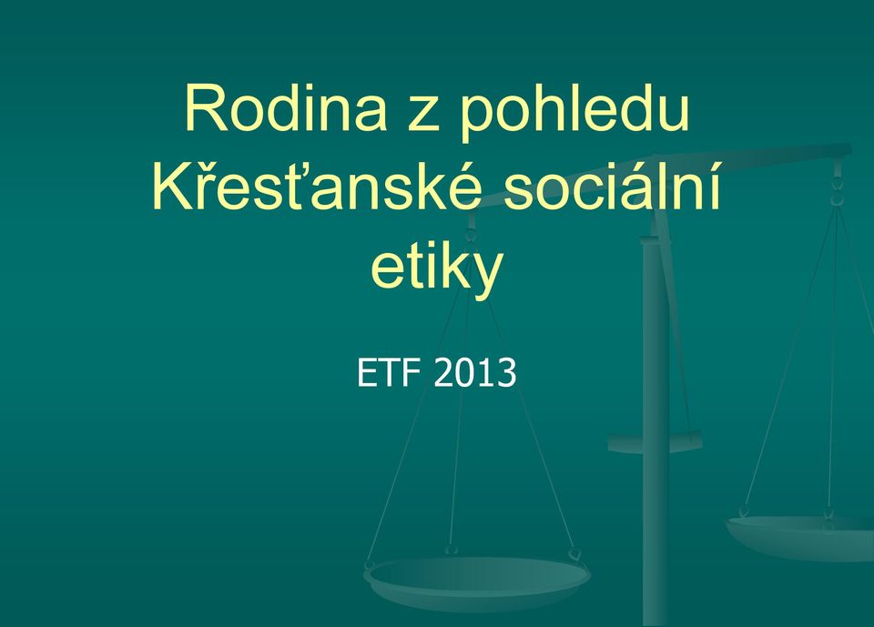 Křesťanské