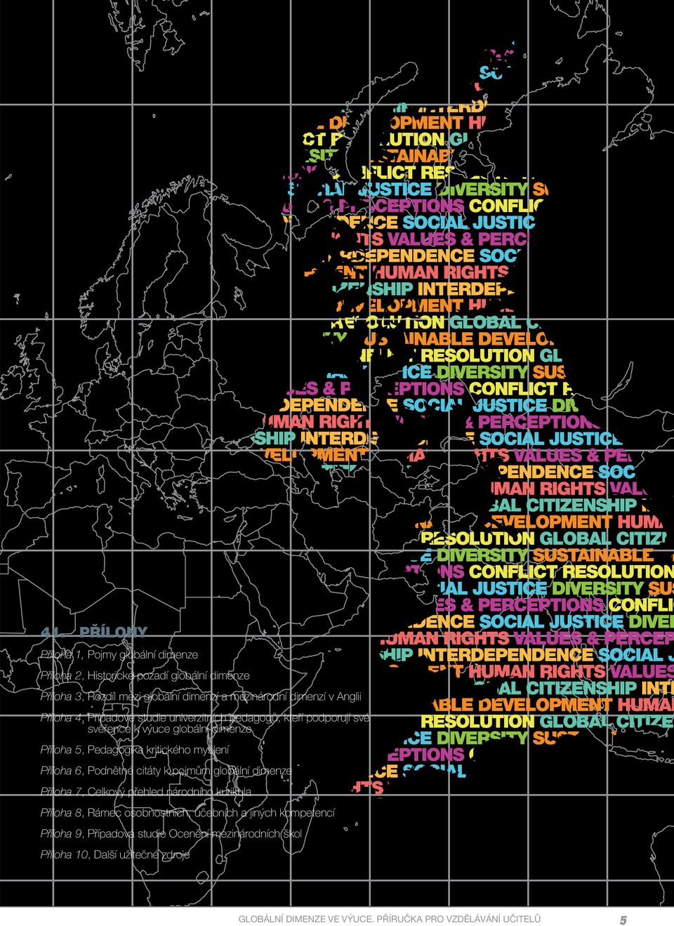 myšlení Příloha 6, Podnětné citáty k pojmům globální dimenze Příloha 7, Celkový přehled národního kurikula Příloha 8, Rámec osobnostních, učebních a