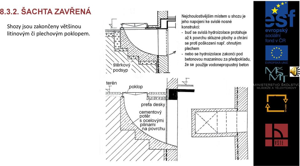 jsou zakončeny