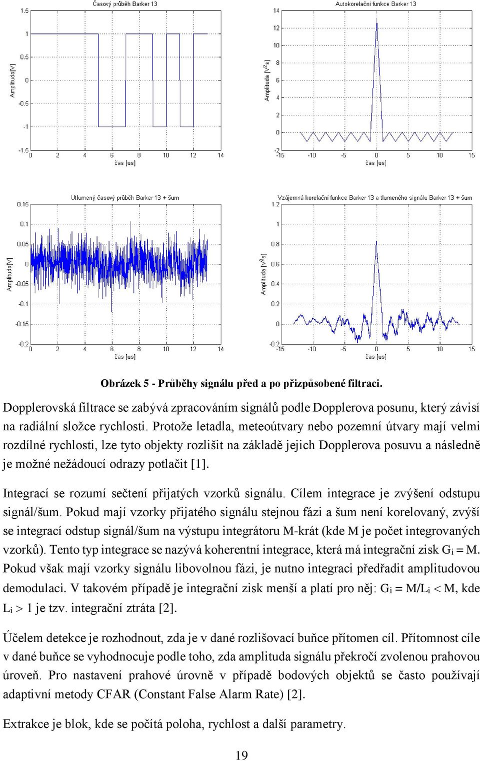 Integrací se rozumí sečtení přijatých vzorků signálu. Cílem integrace je zvýšení odstupu signál/šum.