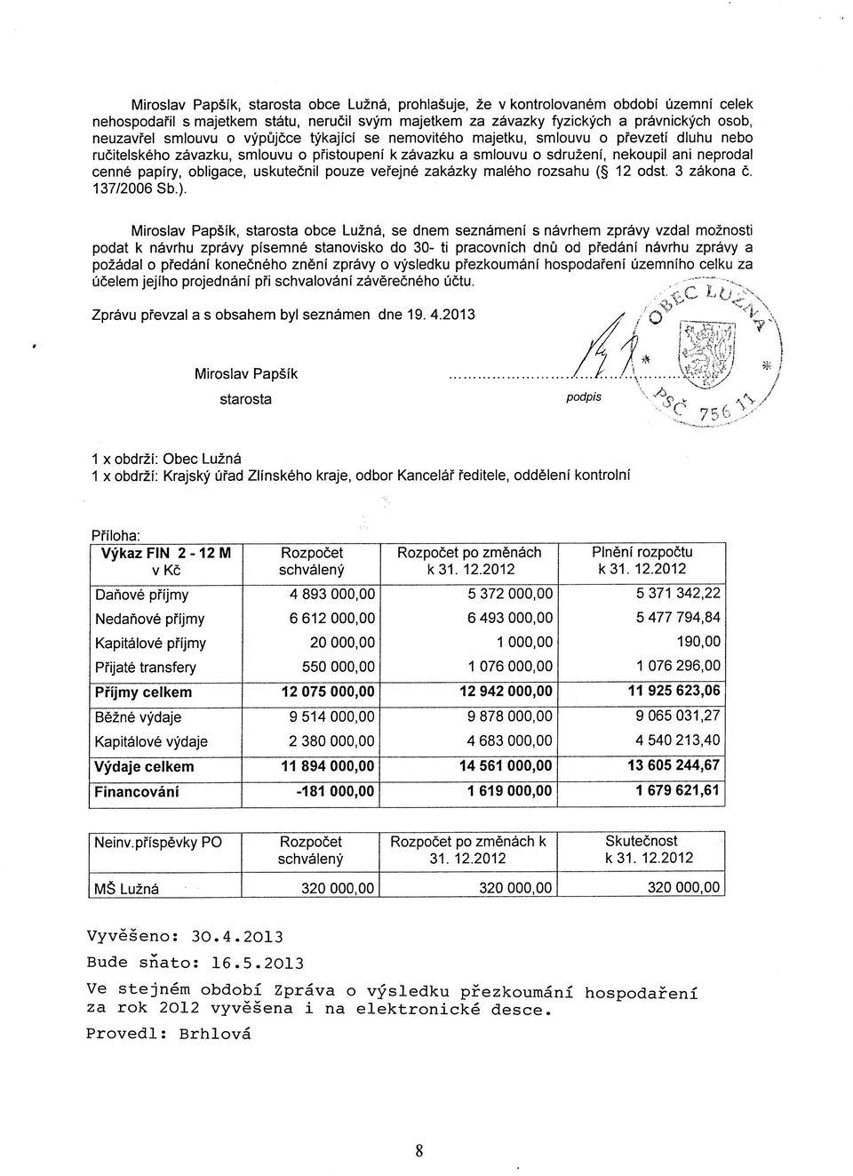 obligace, uskutecnil pouze vefejne zakazky maleho rozsahu ( 12 odst. 3 zakona c. 137/2006 Sb.