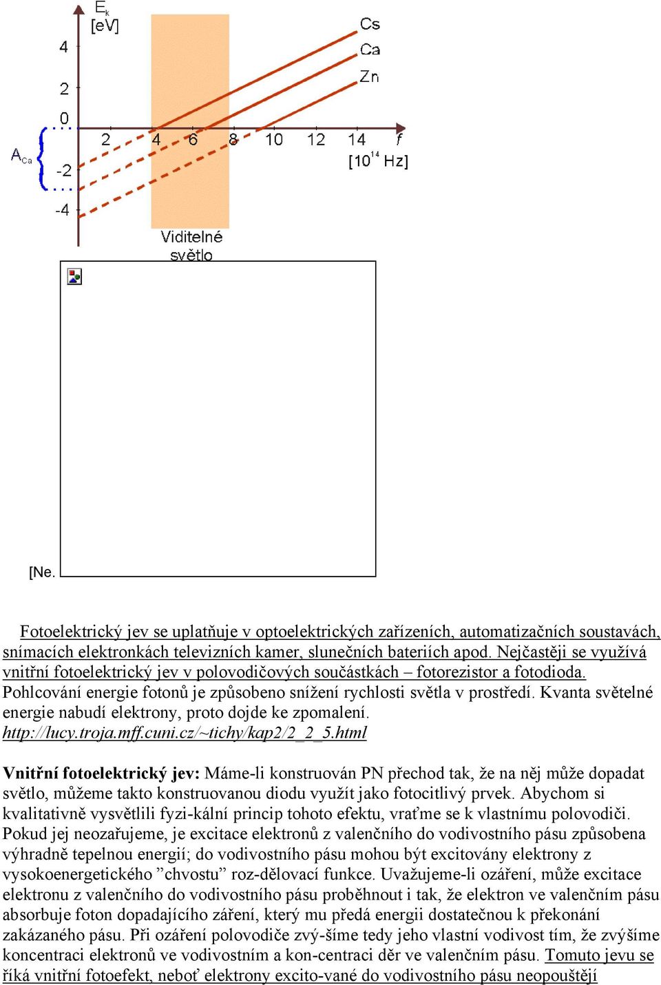 Kvanta světelné energie nabudí elektrony, proto dojde ke zpomalení. http://lucy.troja.mff.cuni.cz/~tichy/kap2/2_2_5.