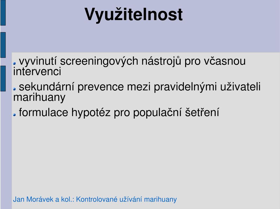 sekundární prevence mezi pravidelnými