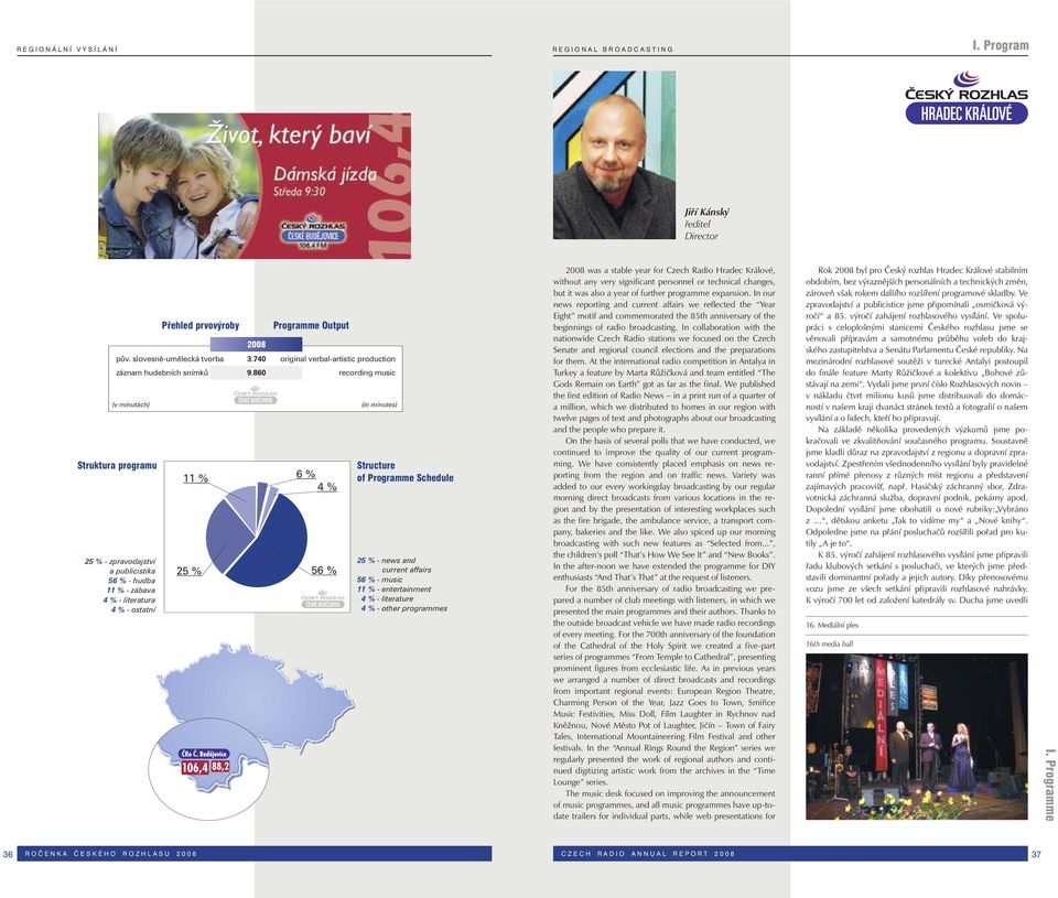 slovesně-umělecká tvorba záznam hudebních snímků 11 % 2008 3.740 9.