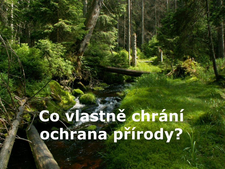 chrání