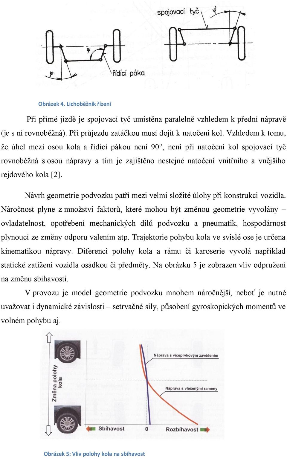 [2]. Návrh geometrie podvozku patří mezi velmi sloţité úlohy při konstrukci vozidla.