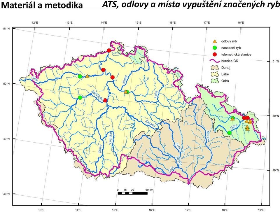 odlovy a místa