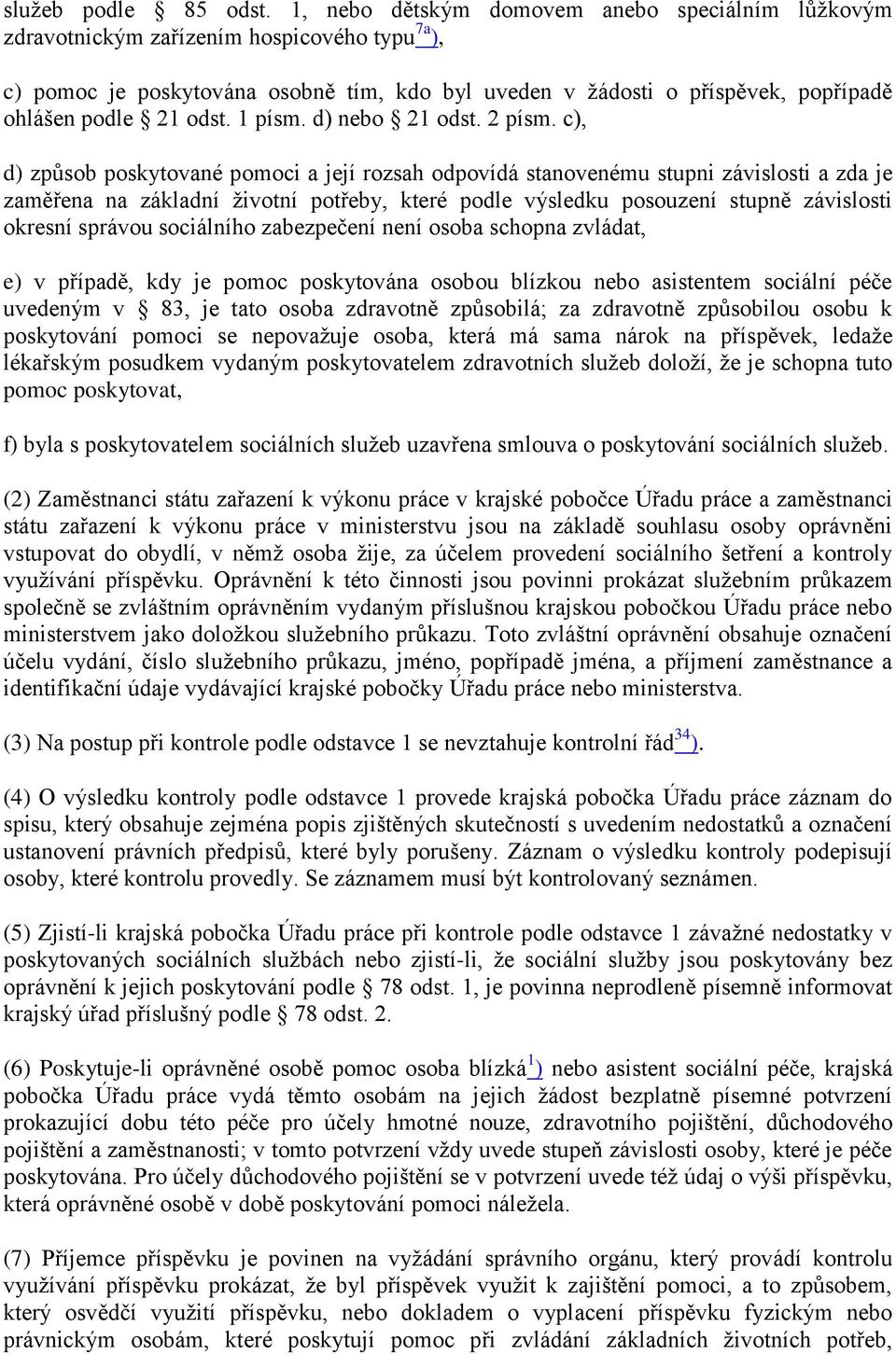 odst. 1 písm. d) nebo 21 odst. 2 písm.