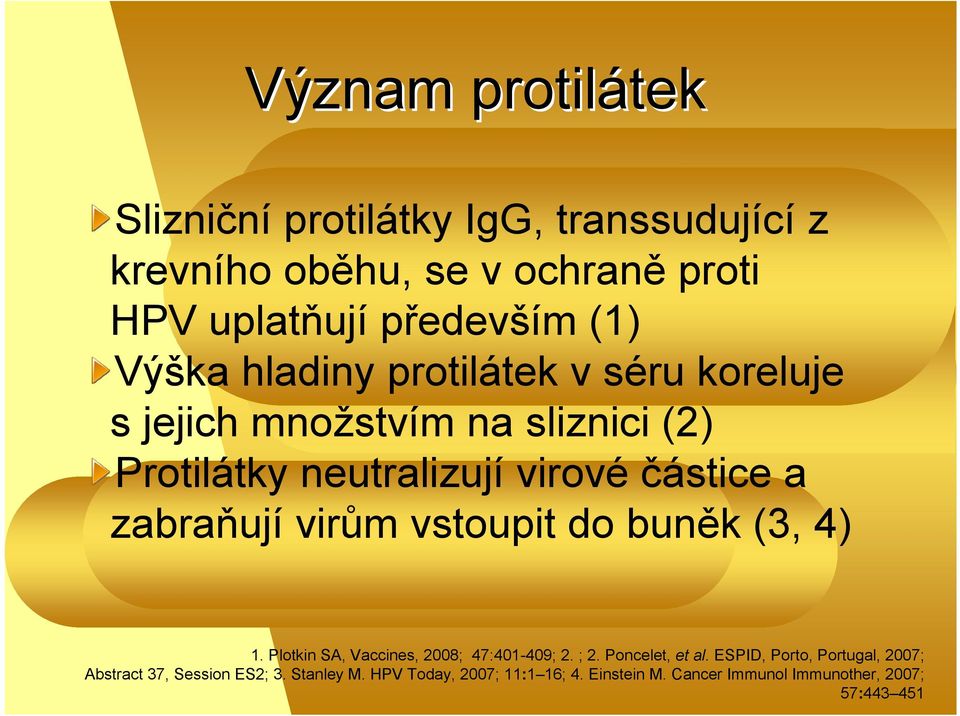 virům vstoupit do buněk (3, 4) 1. Plotkin SA, Vaccines, 2008; 47:401-409; 2. ; 2. Poncelet, et al.