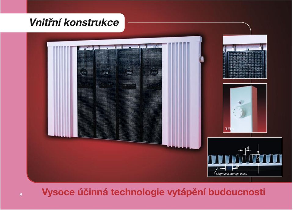 panel 8 Vysoce účinná