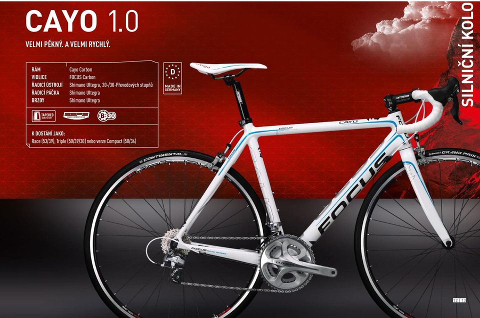 20-/30-Převodových stupňů ŘADICÍ PÁČKA Shimano Ultegra Shimano