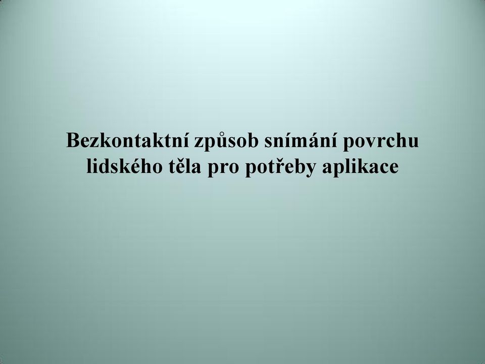 povrchu lidského