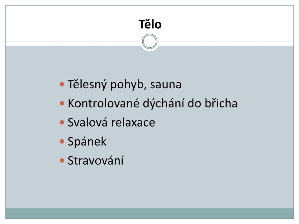 dýchání do břicha